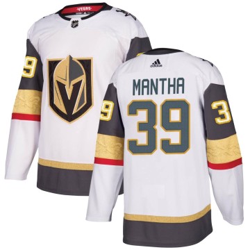Authentic Adidas Men's Anthony Mantha Vegas Golden Knights Away Jersey - White