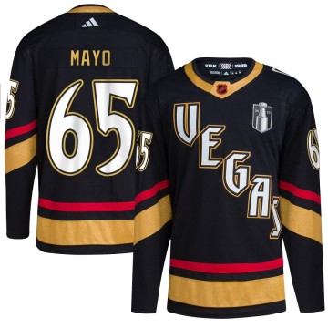 Authentic Adidas Men's Dysin Mayo Vegas Golden Knights Reverse Retro 2.0 2023 Stanley Cup Final Jersey - Black