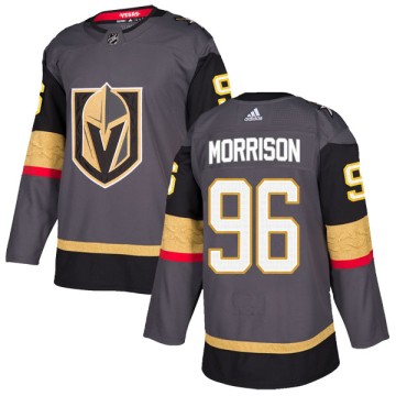 Authentic Adidas Men's Kenney Morrison Vegas Golden Knights Home Jersey - Gray