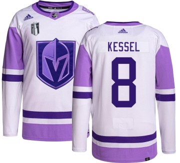 Authentic Adidas Men's Phil Kessel Vegas Golden Knights Hockey Fights Cancer 2023 Stanley Cup Final Jersey -