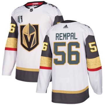 Authentic Adidas Men's Sheldon Rempal Vegas Golden Knights Away 2023 Stanley Cup Final Jersey - White