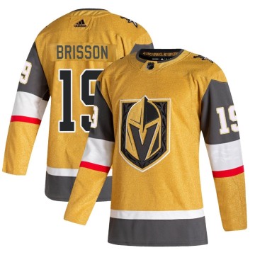 Authentic Adidas Youth Brendan Brisson Vegas Golden Knights 2020/21 Alternate Jersey - Gold