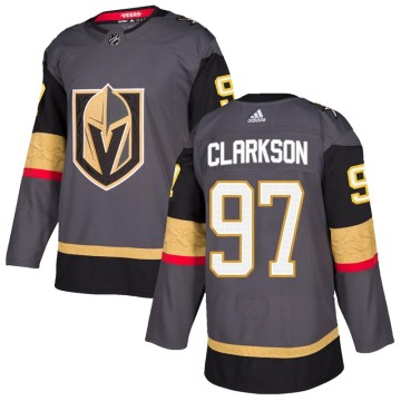 Authentic Adidas Youth David Clarkson Vegas Golden Knights Home Jersey - Gray