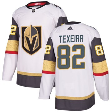 Authentic Adidas Youth Keoni Texeira Vegas Golden Knights Away Jersey - White