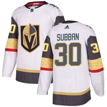 Authentic Adidas Youth Malcolm Subban Vegas Golden Knights Away Jersey - White