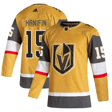 Authentic Adidas Youth Noah Hanifin Vegas Golden Knights 2020/21 Alternate Jersey - Gold