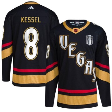 Authentic Adidas Youth Phil Kessel Vegas Golden Knights Reverse Retro 2.0 2023 Stanley Cup Final Jersey - Black
