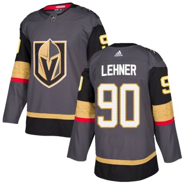 Authentic Adidas Youth Robin Lehner Vegas Golden Knights ized Home Jersey - Gray