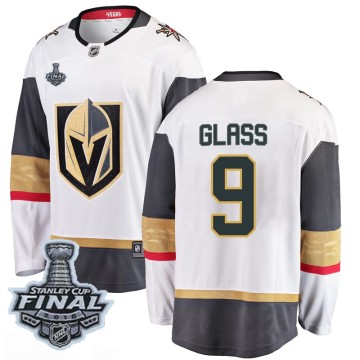 Breakaway Fanatics Branded Men's Cody Glass Vegas Golden Knights Away 2018 Stanley Cup Final Patch Jersey - White