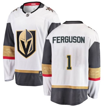 Breakaway Fanatics Branded Men's Dylan Ferguson Vegas Golden Knights Away Jersey - White