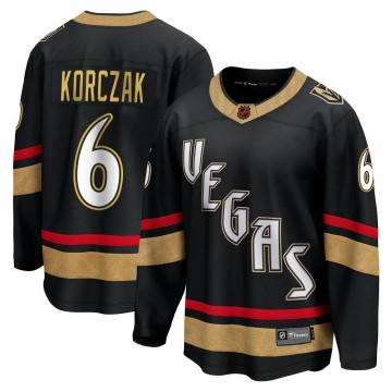 Breakaway Fanatics Branded Men's Kaedan Korczak Vegas Golden Knights Special Edition 2.0 Jersey - Black