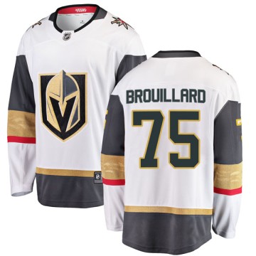 Breakaway Fanatics Branded Men's Nikolas Brouillard Vegas Golden Knights Away Jersey - White