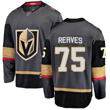 Breakaway Fanatics Branded Men's Ryan Reaves Vegas Golden Knights Home Jersey - Black