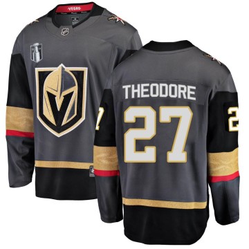 Breakaway Fanatics Branded Men's Shea Theodore Vegas Golden Knights Home 2023 Stanley Cup Final Jersey - Black