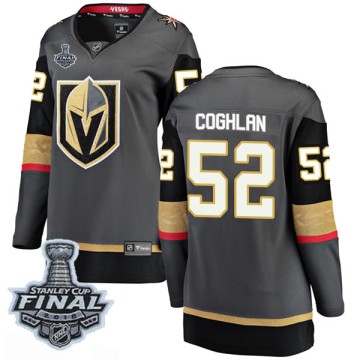 Breakaway Fanatics Branded Women's Dylan Coghlan Vegas Golden Knights Home 2018 Stanley Cup Final Patch Jersey - Black