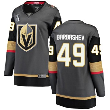 Breakaway Fanatics Branded Women's Ivan Barbashev Vegas Golden Knights Home 2023 Stanley Cup Final Jersey - Black
