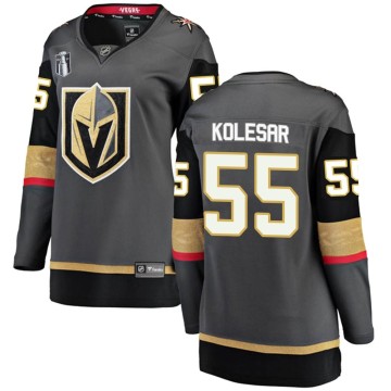 Breakaway Fanatics Branded Women's Keegan Kolesar Vegas Golden Knights Home 2023 Stanley Cup Final Jersey - Black