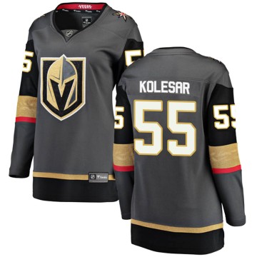 Breakaway Fanatics Branded Women's Keegan Kolesar Vegas Golden Knights ized Home Jersey - Black