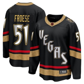 Breakaway Fanatics Branded Youth Byron Froese Vegas Golden Knights Special Edition 2.0 Jersey - Black