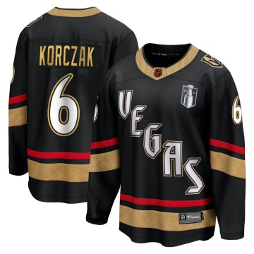 Breakaway Fanatics Branded Youth Kaedan Korczak Vegas Golden Knights Special Edition 2.0 2023 Stanley Cup Final Jersey - Black