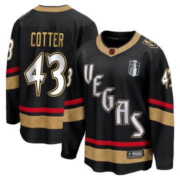 Breakaway Fanatics Branded Youth Paul Cotter Vegas Golden Knights Special Edition 2.0 2023 Stanley Cup Final Jersey - Black