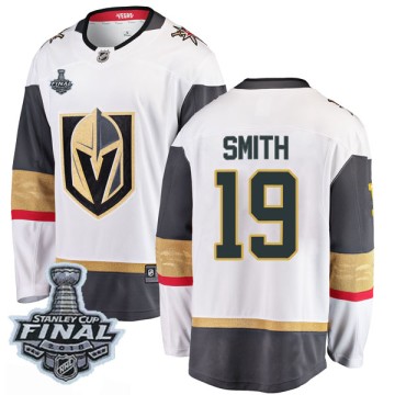 Breakaway Fanatics Branded Youth Reilly Smith Vegas Golden Knights Away 2018 Stanley Cup Final Patch Jersey - White