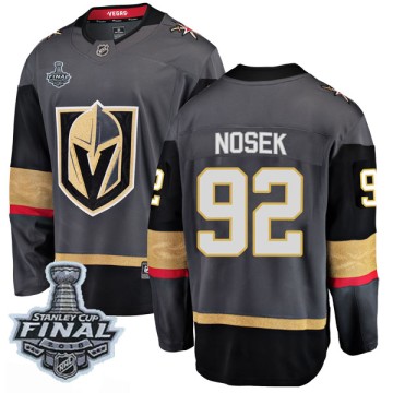 Breakaway Fanatics Branded Youth Tomas Nosek Vegas Golden Knights Home 2018 Stanley Cup Final Patch Jersey - Black
