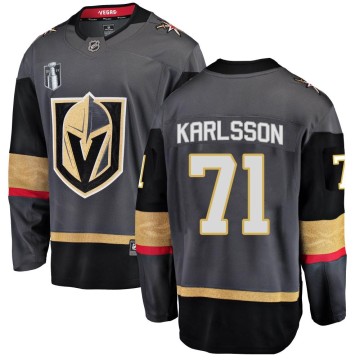 Breakaway Fanatics Branded Youth William Karlsson Vegas Golden Knights Home 2023 Stanley Cup Final Jersey - Black