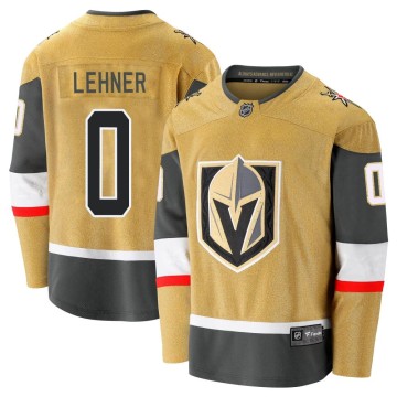 Premier Fanatics Branded Men's Robin Lehner Vegas Golden Knights Breakaway 2020/21 Alternate Jersey - Gold