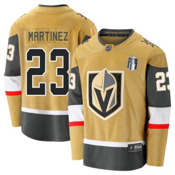 Premier Fanatics Branded Youth Alec Martinez Vegas Golden Knights Breakaway 2020/21 Alternate 2023 Stanley Cup Final Jersey - Go